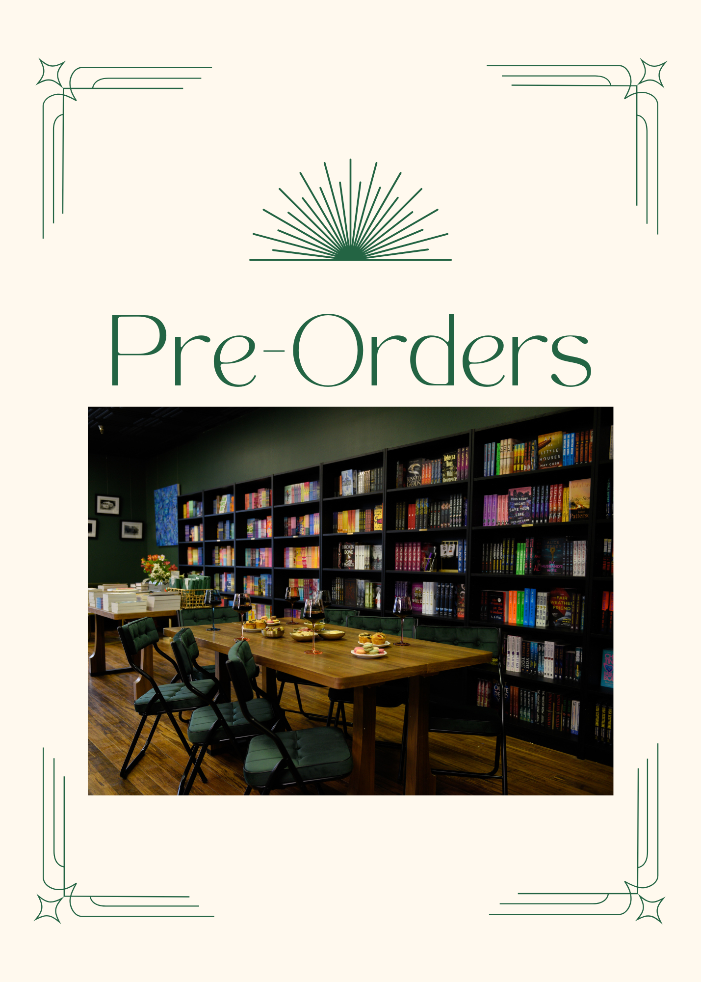 Available Pre-Orders