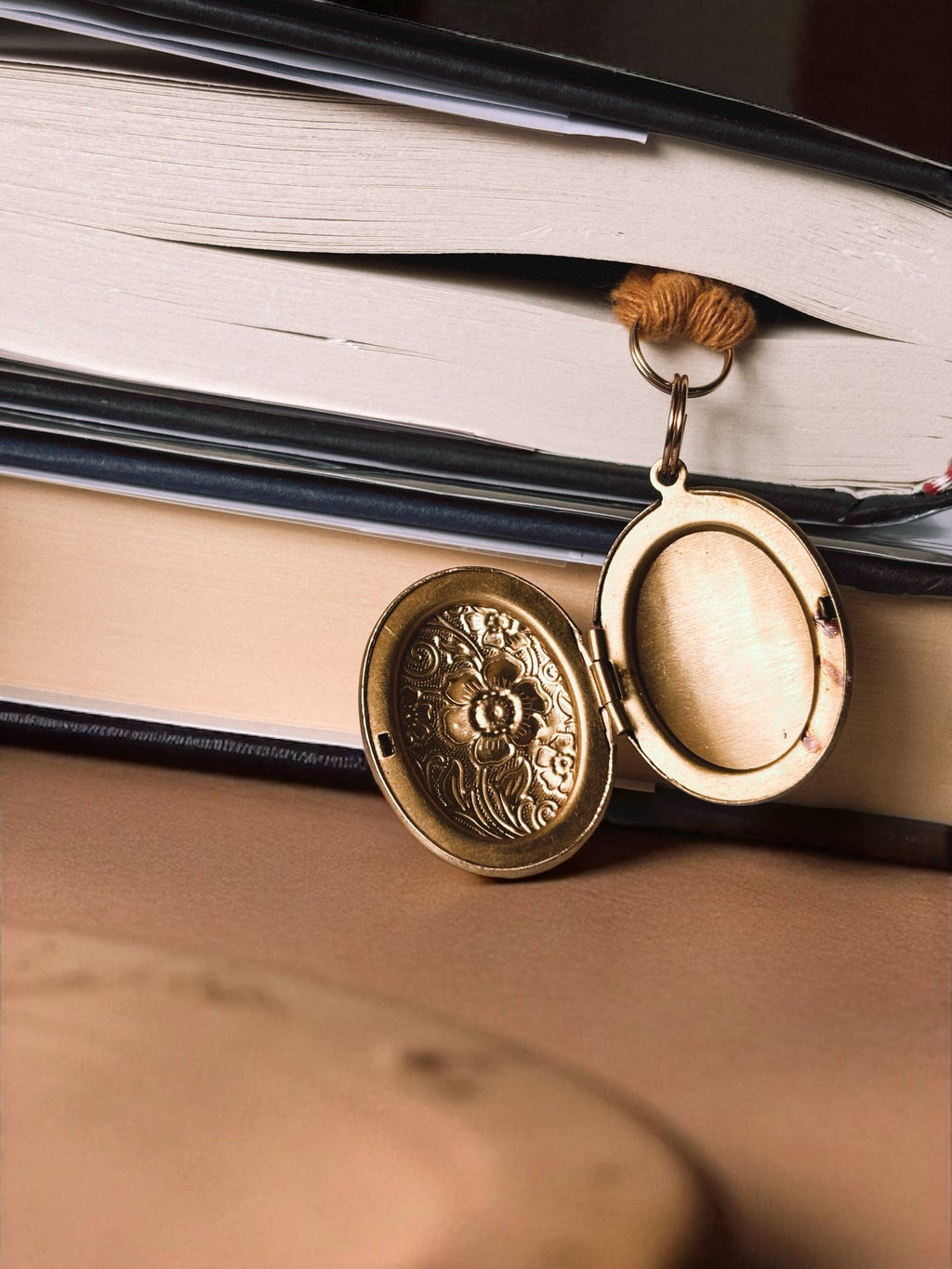 Functional Locket Bookmark - Bookish Gifts, Book Accessories