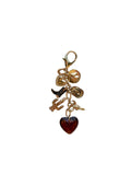 WESTERN HEART CROSS HAT BOOT HEART BAG CHARM | 80K096