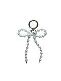 PEARL BOW KEYCHAIN BAG CHARM | 40KC128