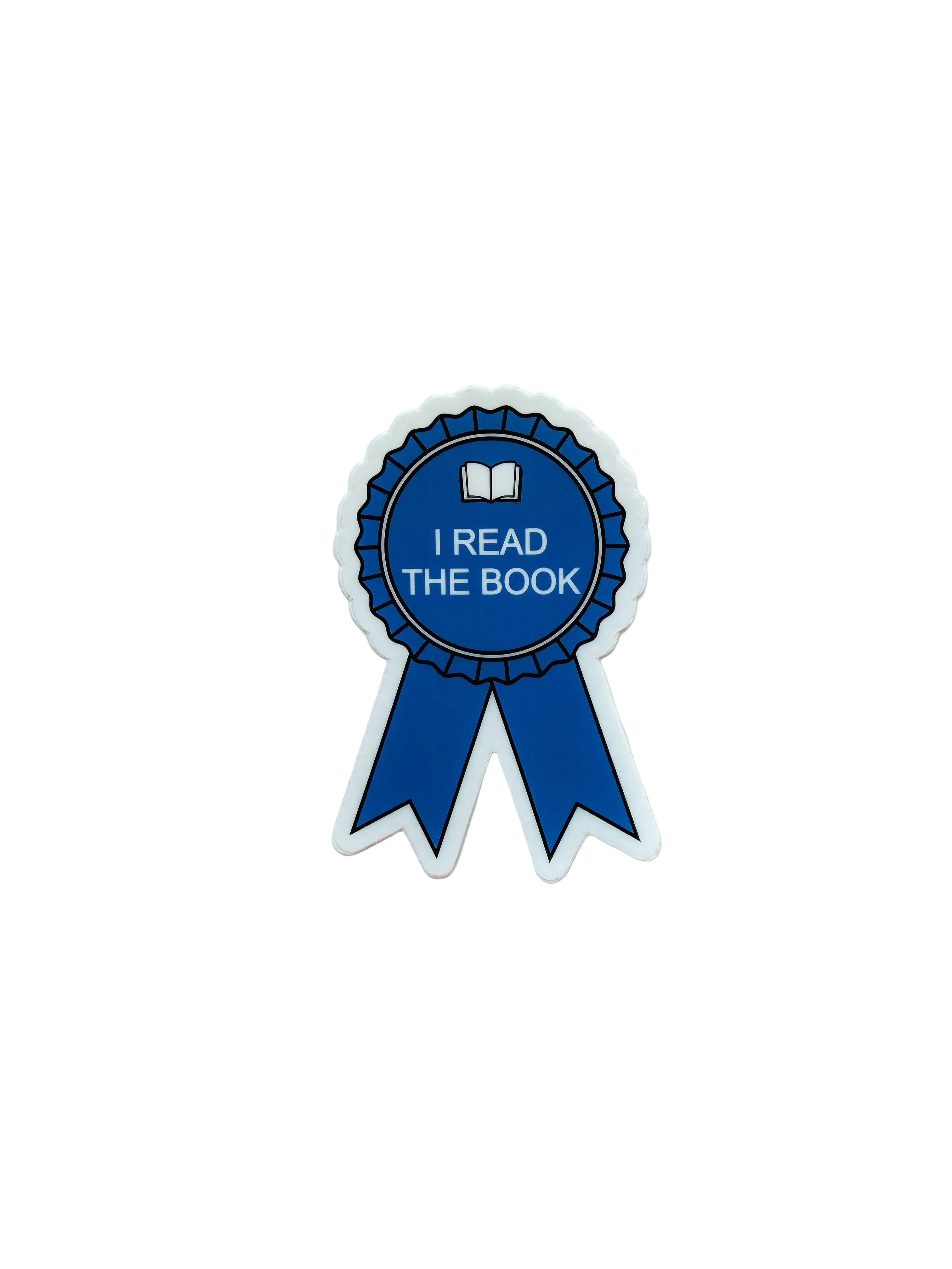 I Read the Book Sticker