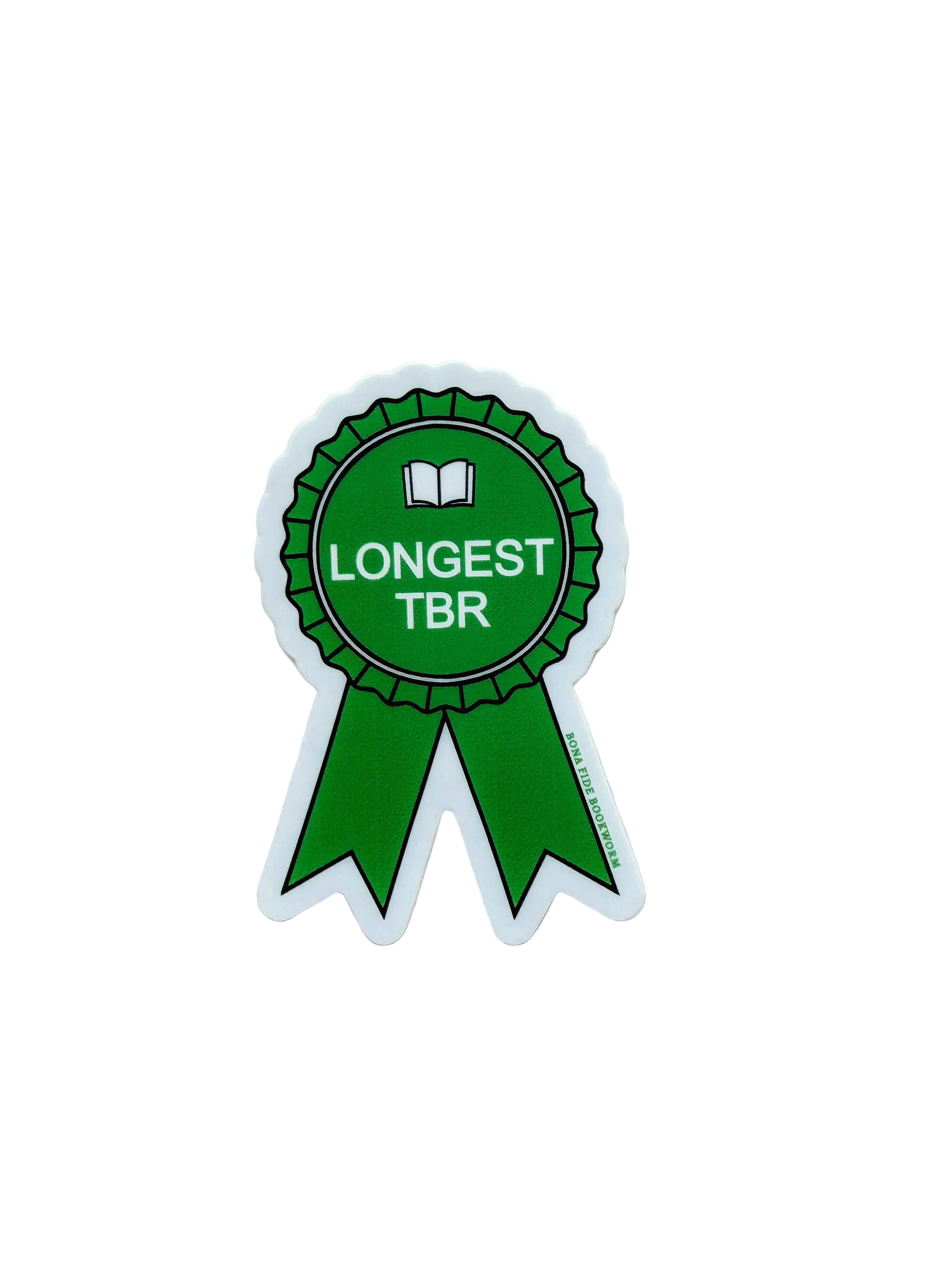 Longest TBR Sticker