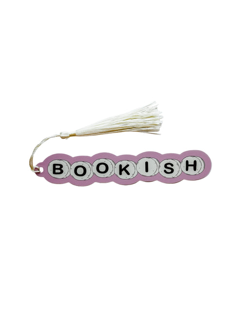 Bookish Die Cut Bookmark