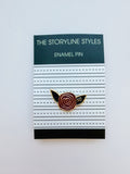 Resist Rose Enamel Pin - Activism and Empowerment