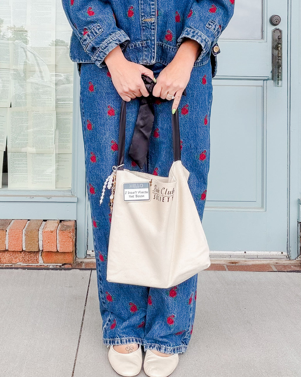 CWAB4839_BOW SHOPPING BAG SHOULDER BAG