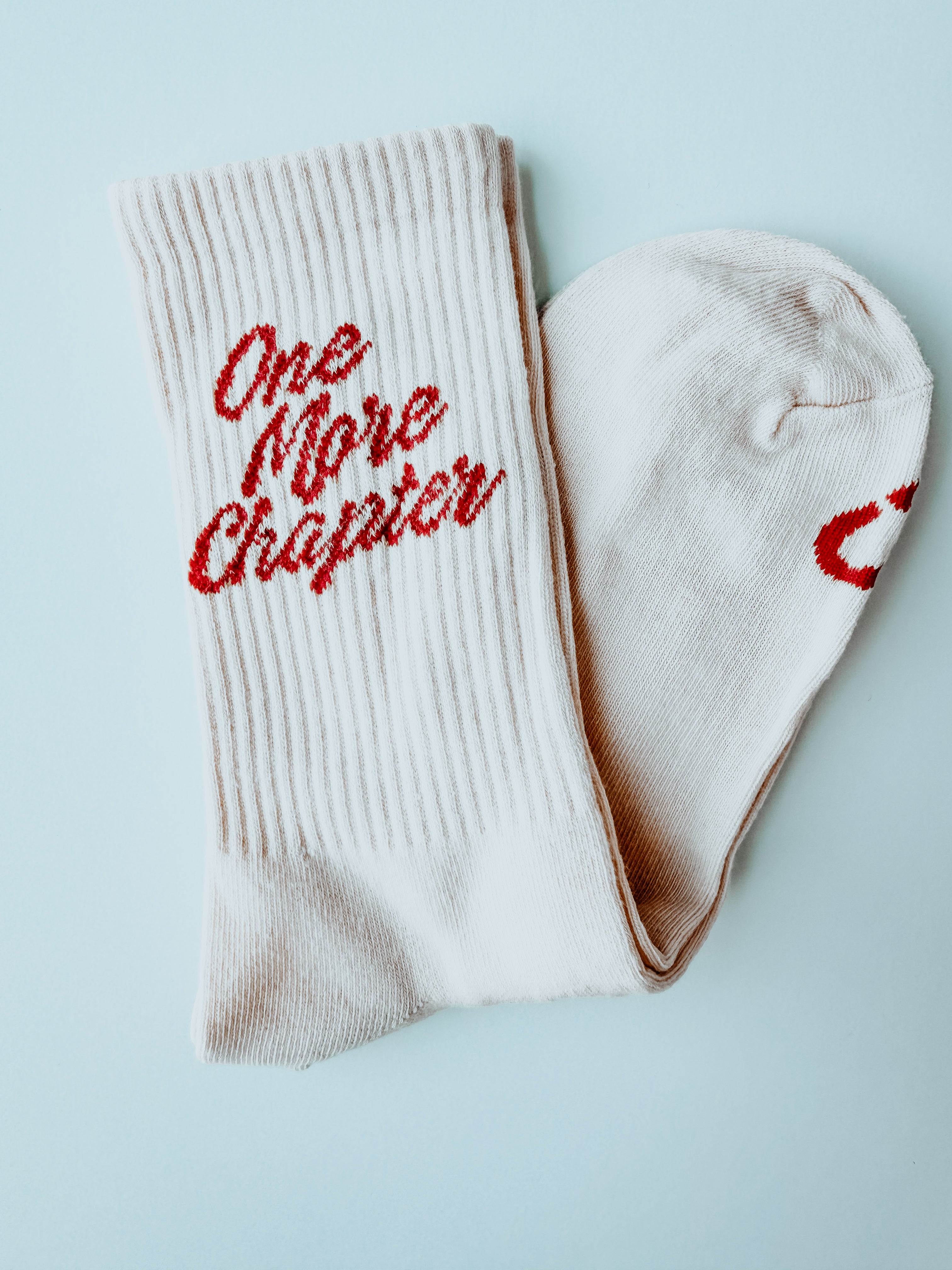 One More Chapter Cute Reading Socks