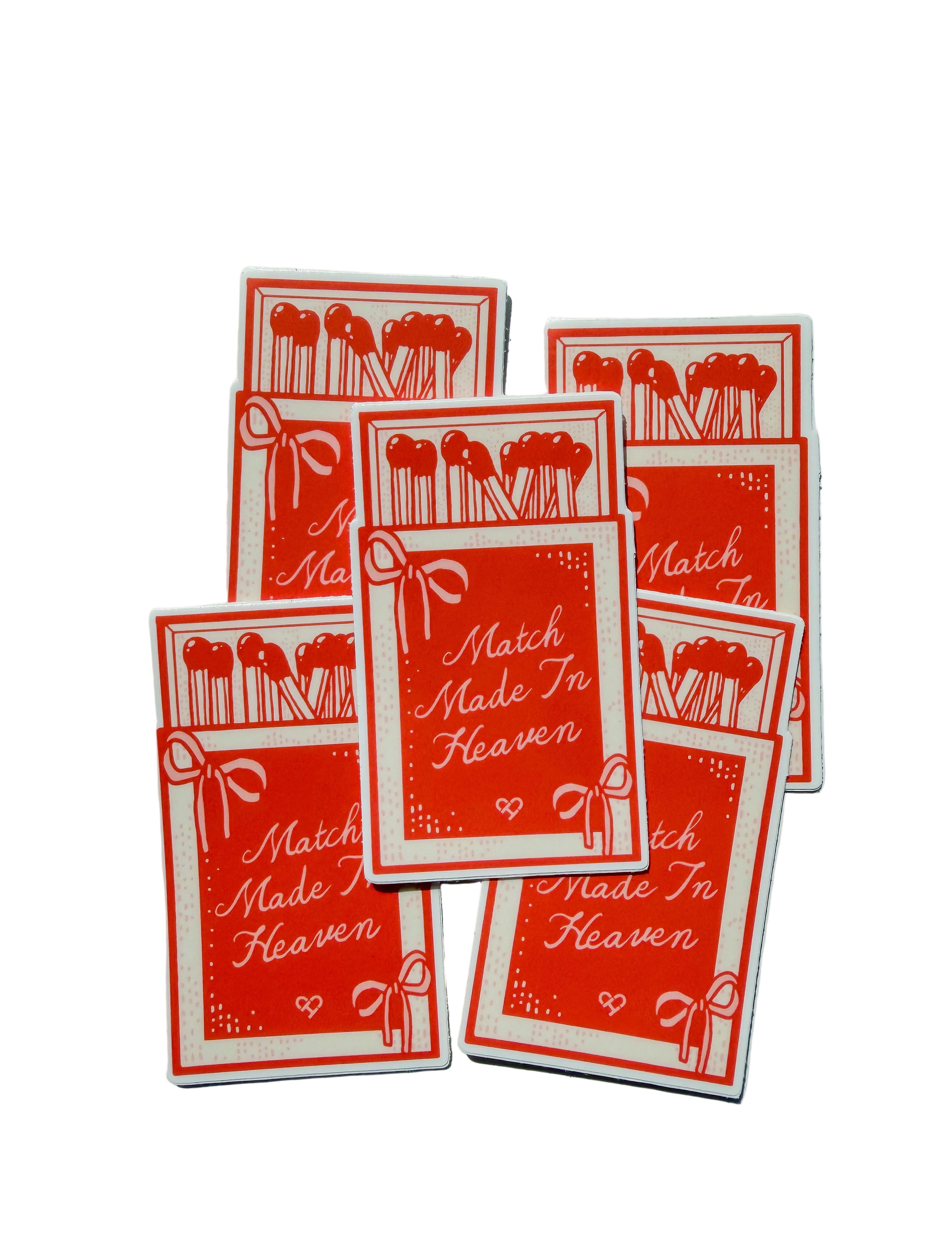 Match Made In Heaven Cute Valentine's Day Sticker
