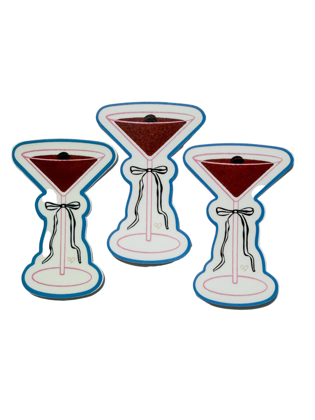 Espresso Martini Bow Sticker