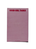 Good Girl Tasks Notepad | Funny Bookish Stationery