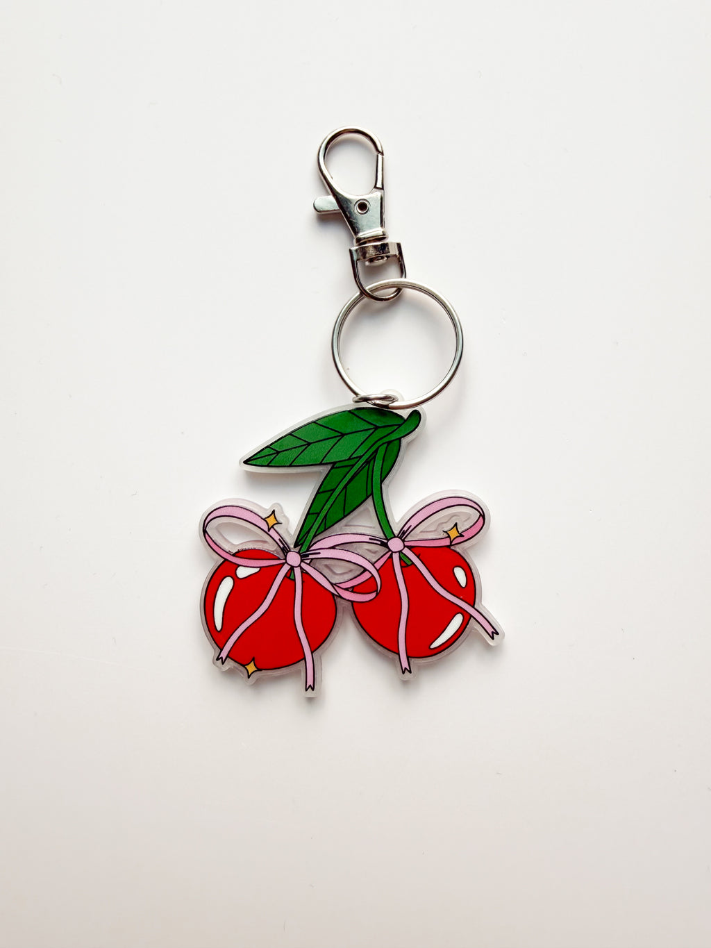 Cherry Keychain/Bag Charm