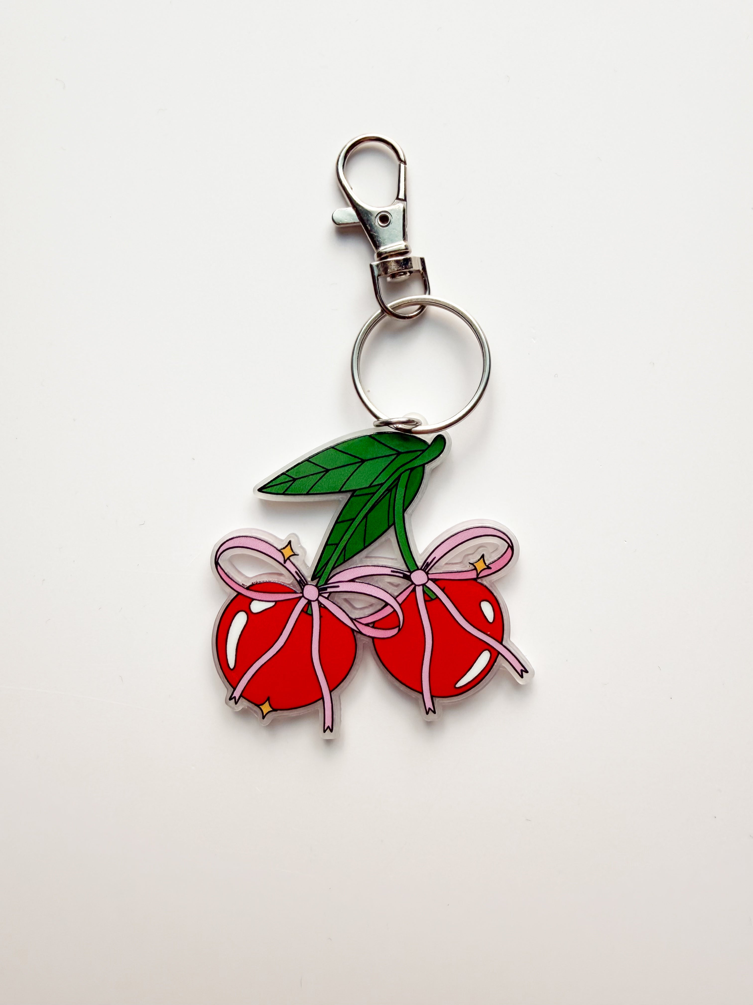 Cherry Keychain/Bag Charm