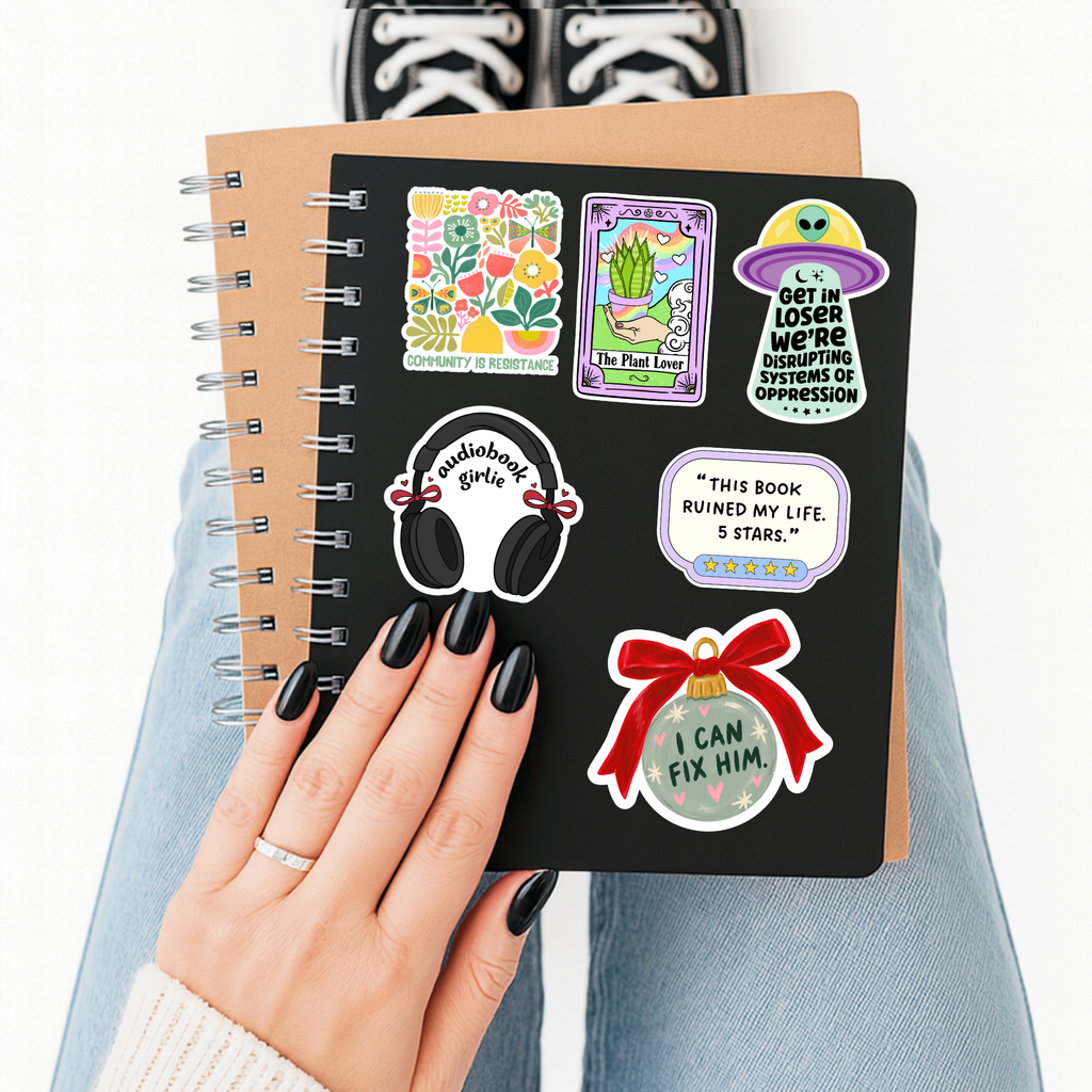 I Can Fix Him Sticker | Holiday Romance