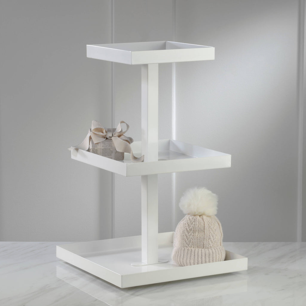 Square Multi-Tiered Displays