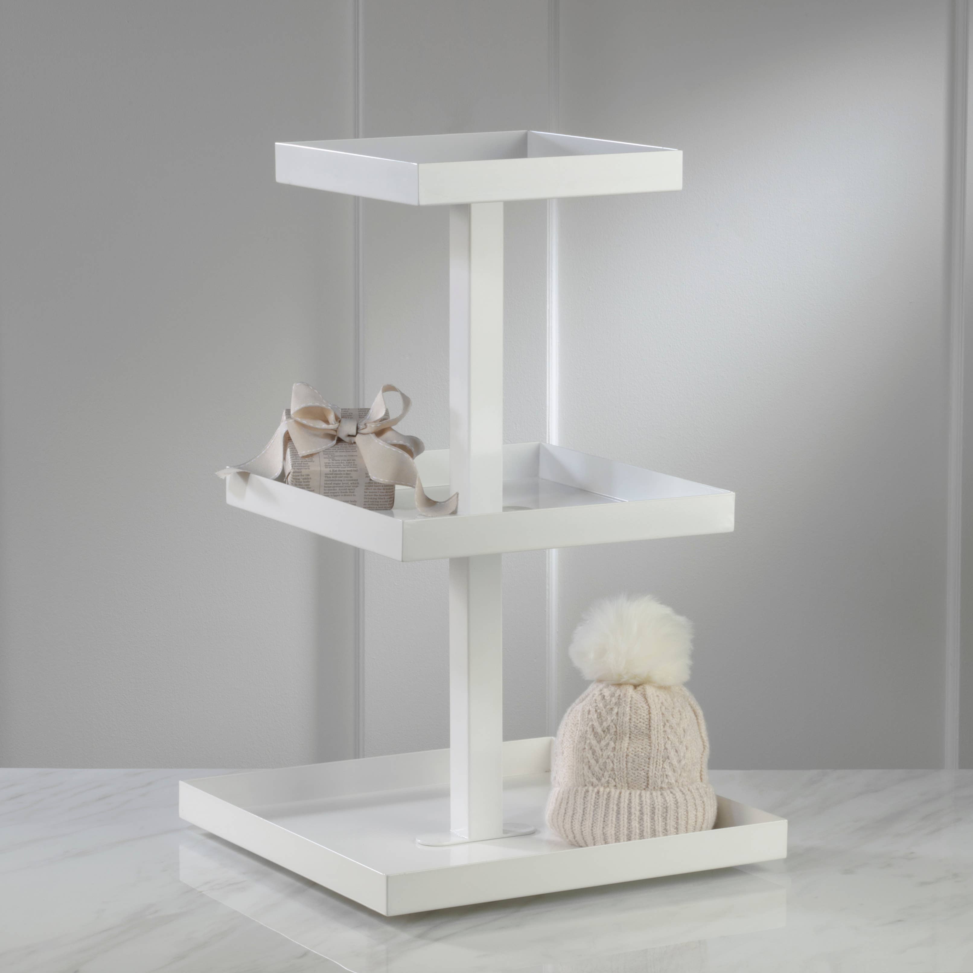 Square Multi-Tiered Displays
