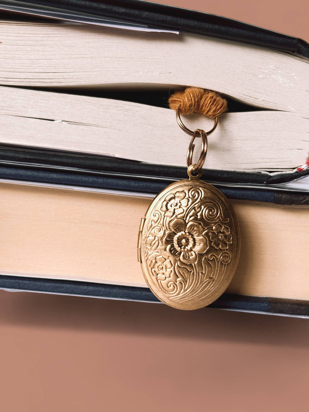 Functional Locket Bookmark - Bookish Gifts, Book Accessories