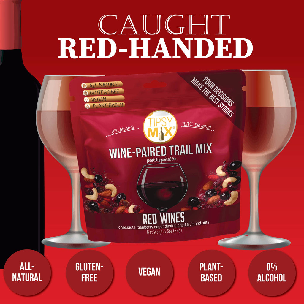 Wine-Paired Trail Mix - Red Wine