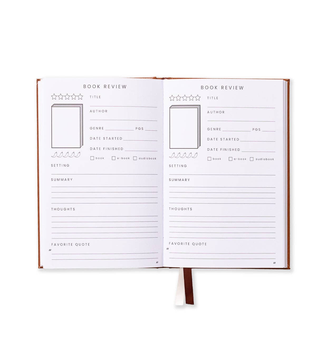 Book/Reading Journal Light Blue