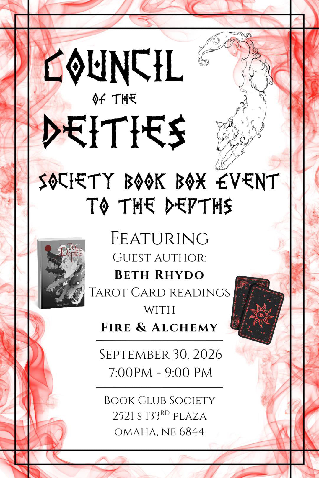 Society Book Box September Event