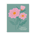 Birthday Flowers - Birthday Card