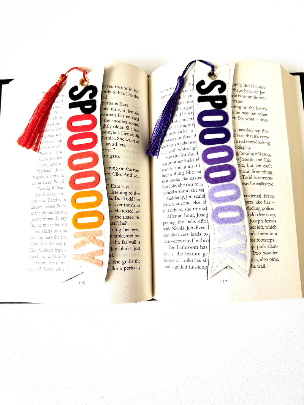 Halloween Spooky Felt Bookmark
