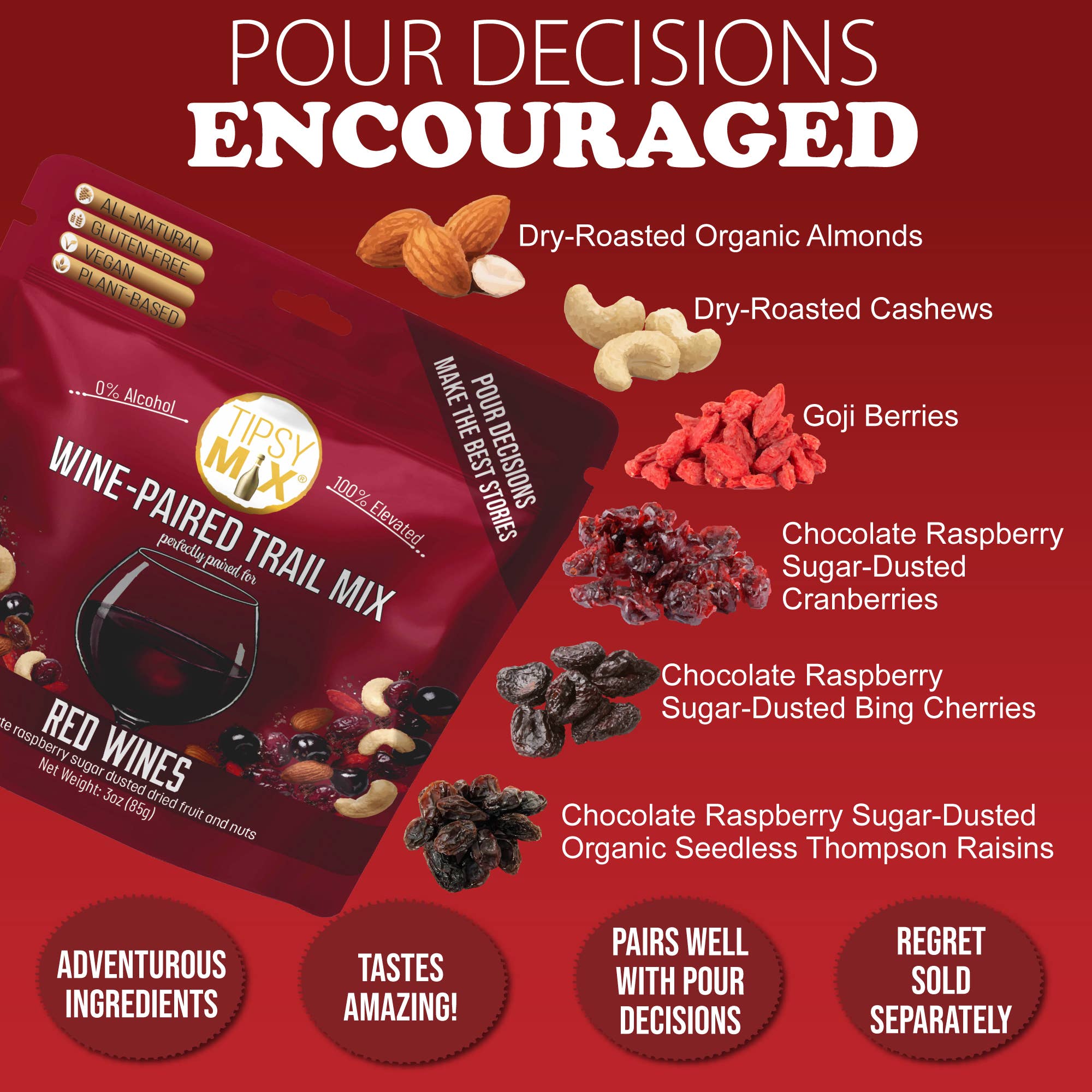 Wine-Paired Trail Mix