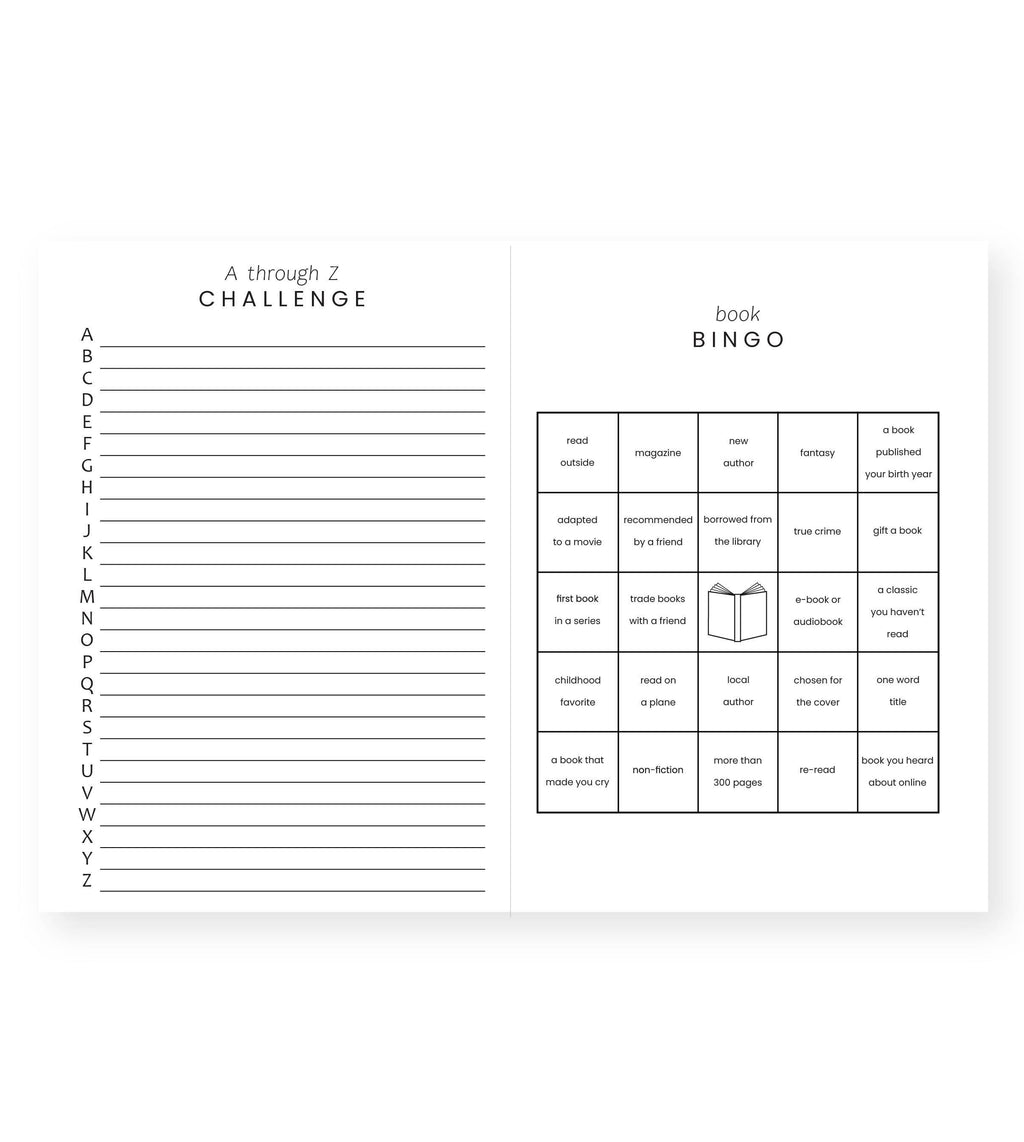 Book/Reading Journal Light Blue