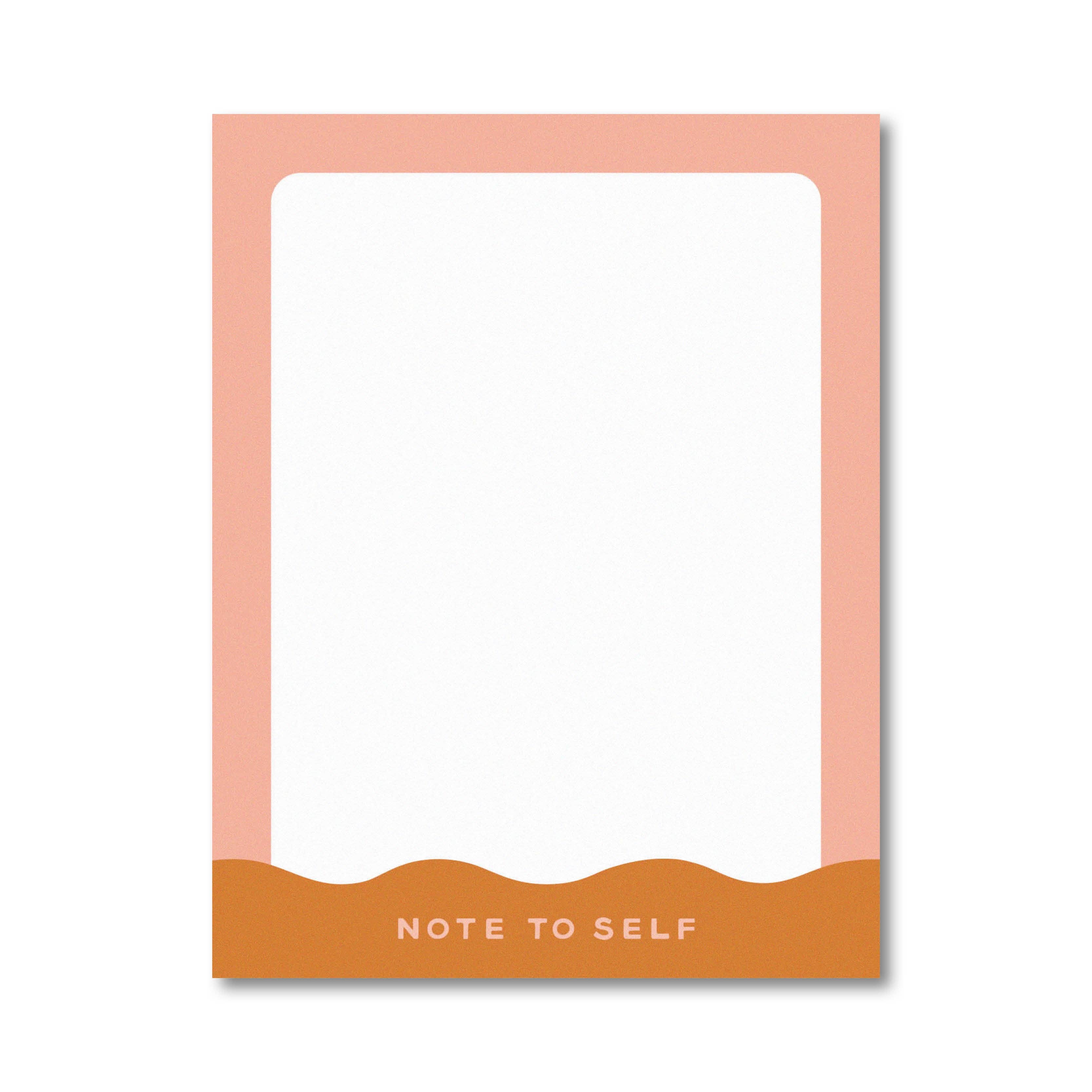 Note to Self - Orange