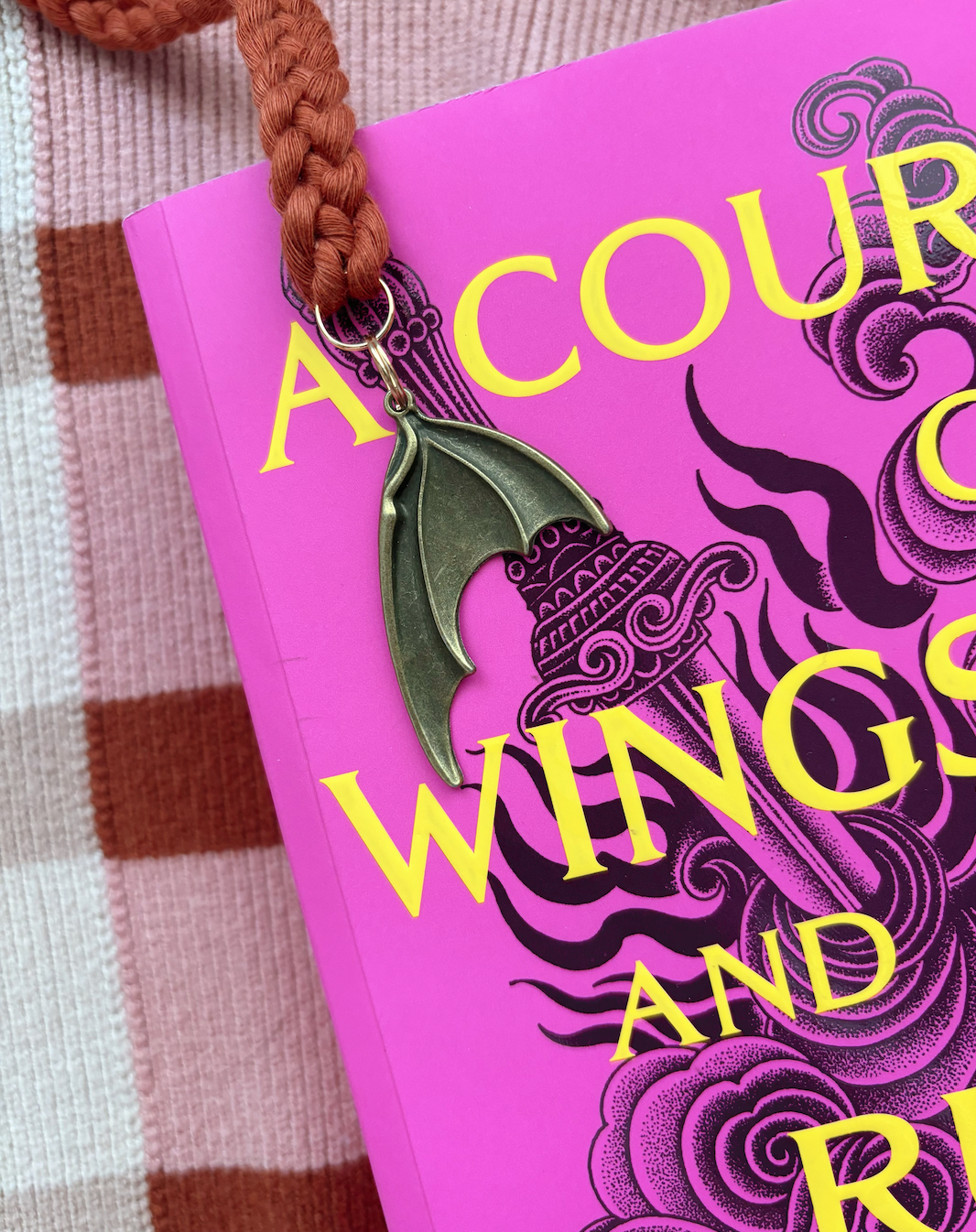 Bat Wing, Romantasy Bookmark -  Bookish Gifts for Readers