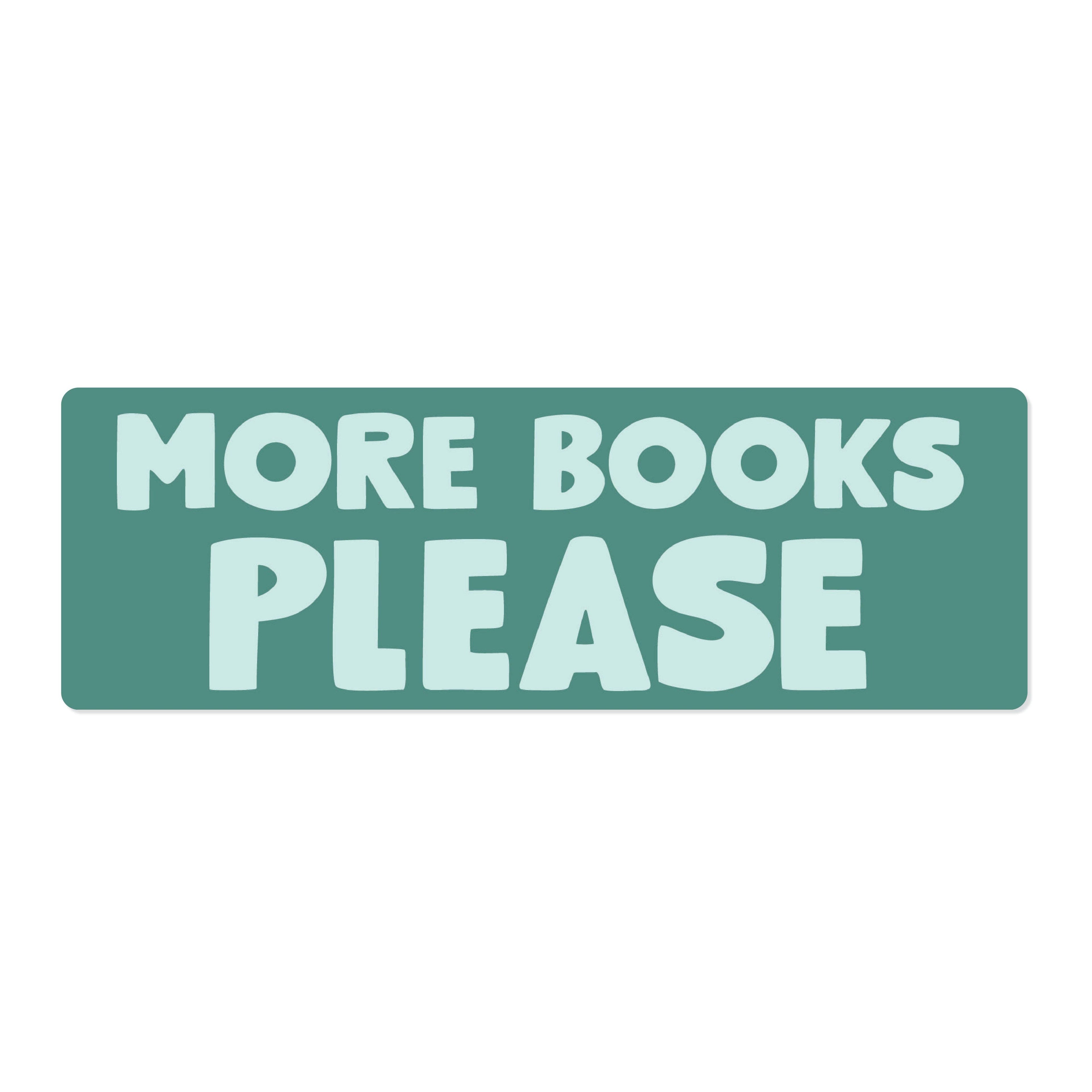 More Books Please - Bookmark