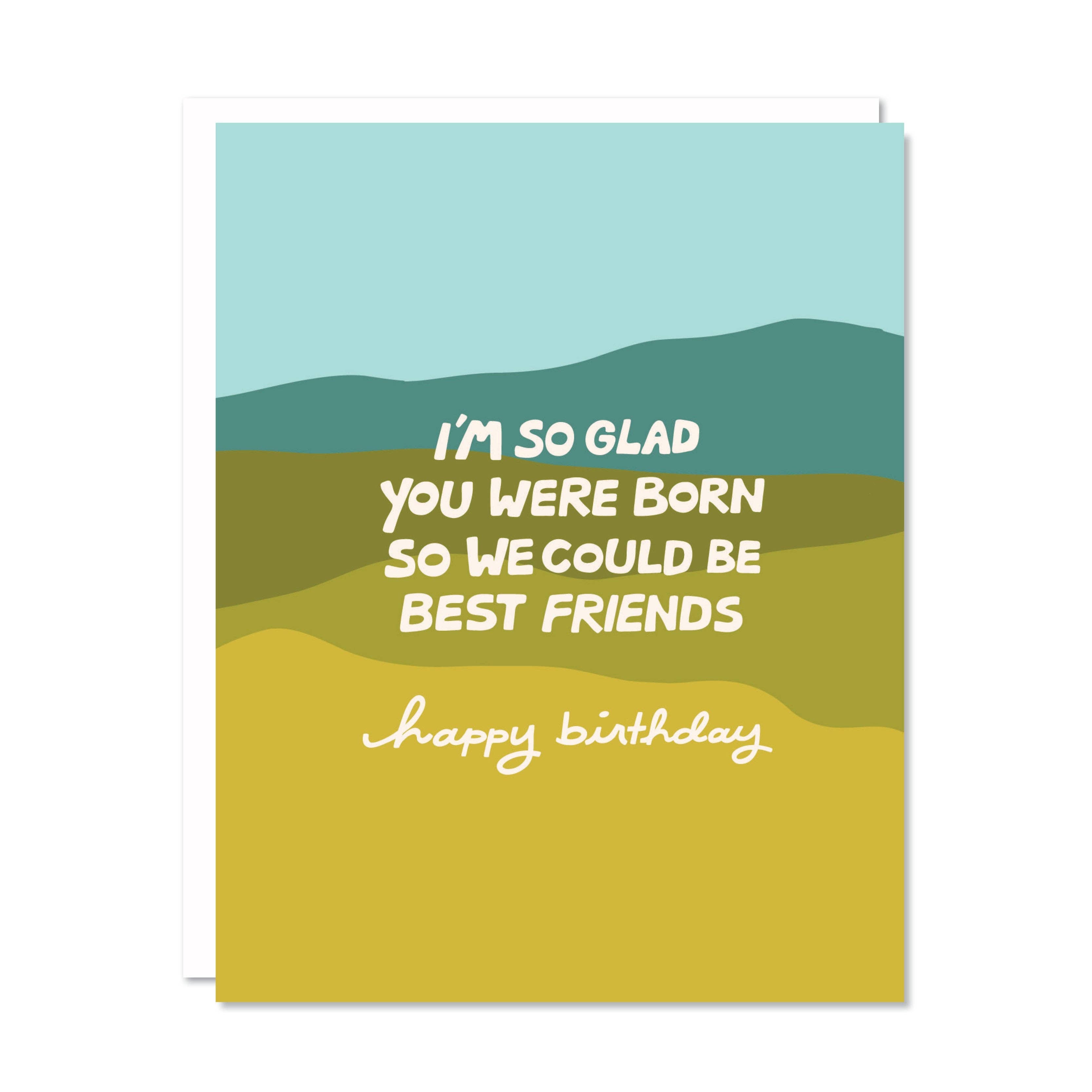 Best Friends - Birthday Card