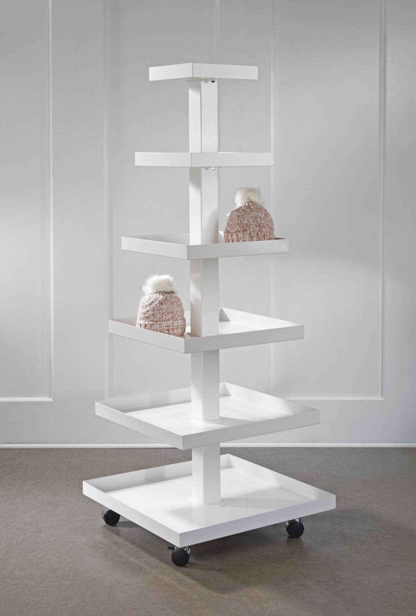 Square Multi-Tiered Displays