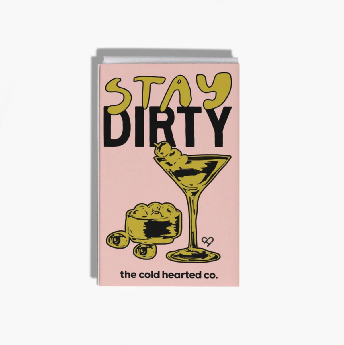 Stay Dirty Martini Matchbox
