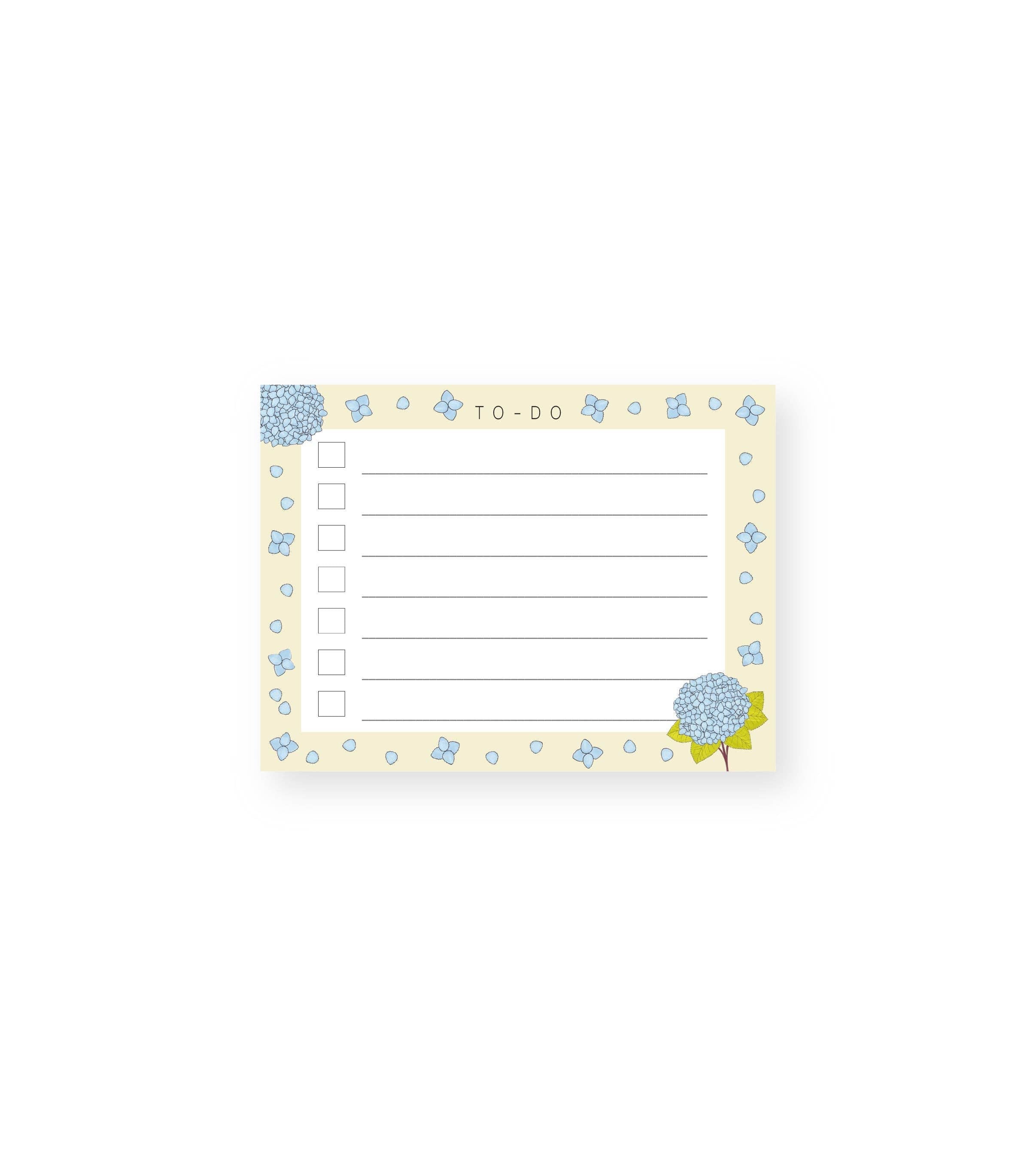 Hydrangeas To Do Post-it®