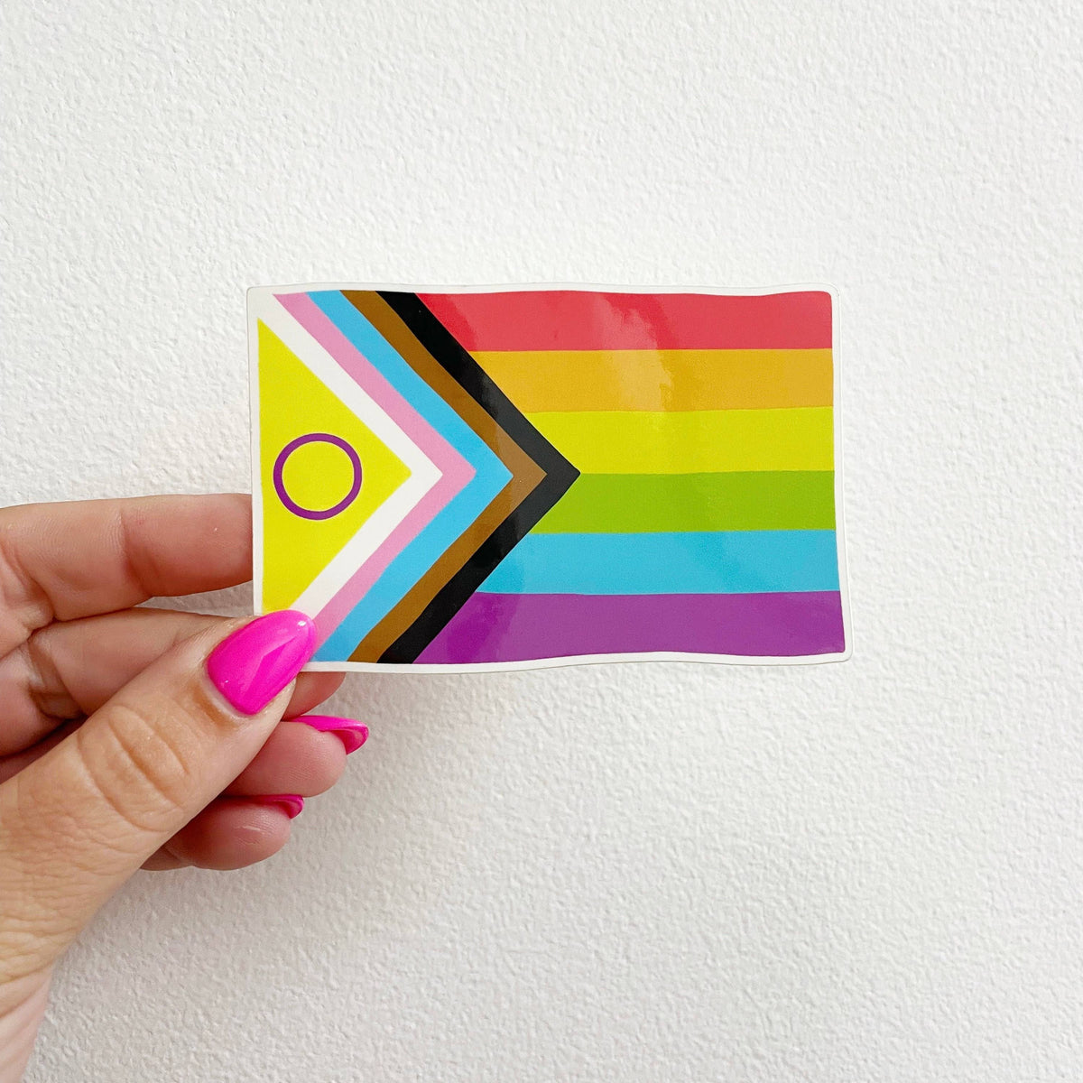 Sticker | Queer Pride Flag | 4" Vinyl Sticker