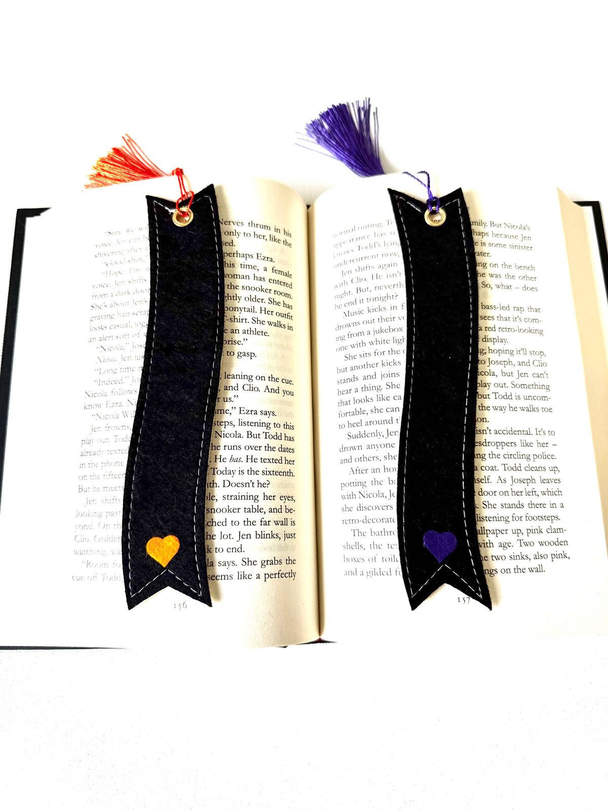 Halloween Spooky Felt Bookmark
