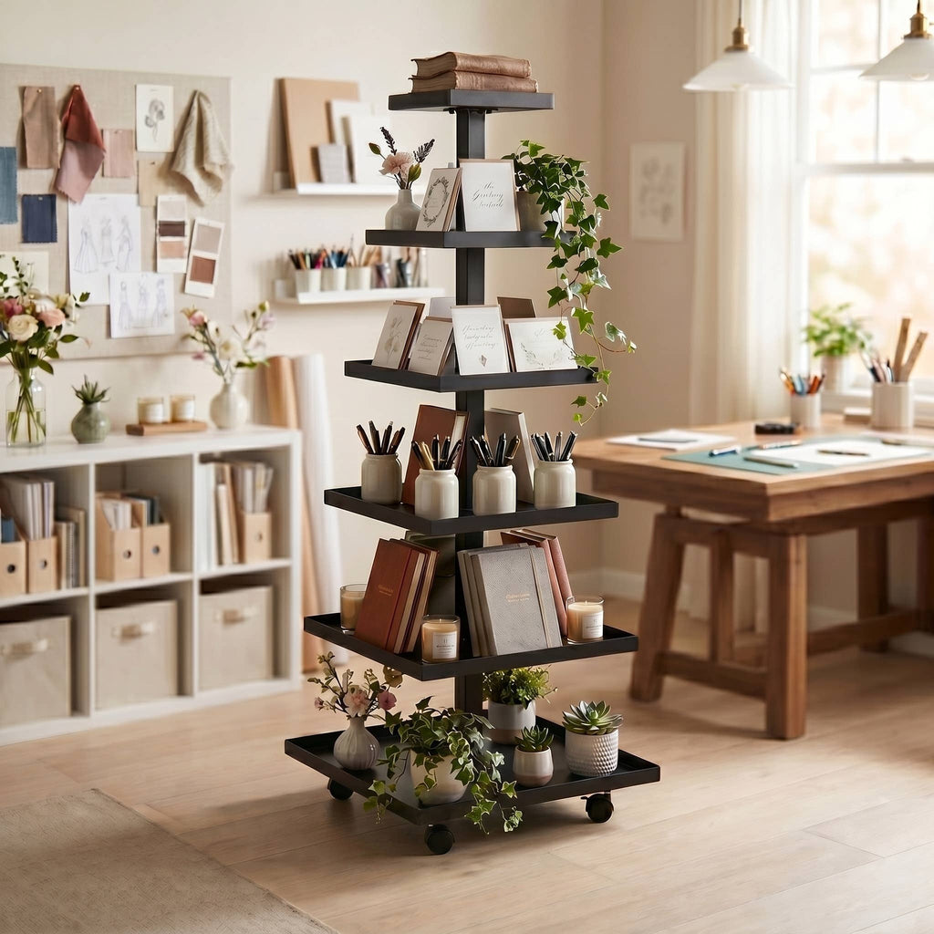 Square Multi-Tiered Displays