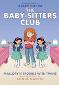 Mallory and the Trouble with Twins: A Graphic Novel (The Baby-sitters Club #17) (The Baby-Sitters Club Graphix) cover image