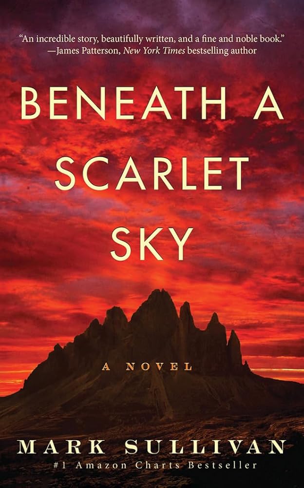 Beneath a Scarlet Sky: A Novel cover image