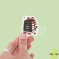 Thriller Girlie Book Stack Vinyl Sticker | Kindle Stickers |