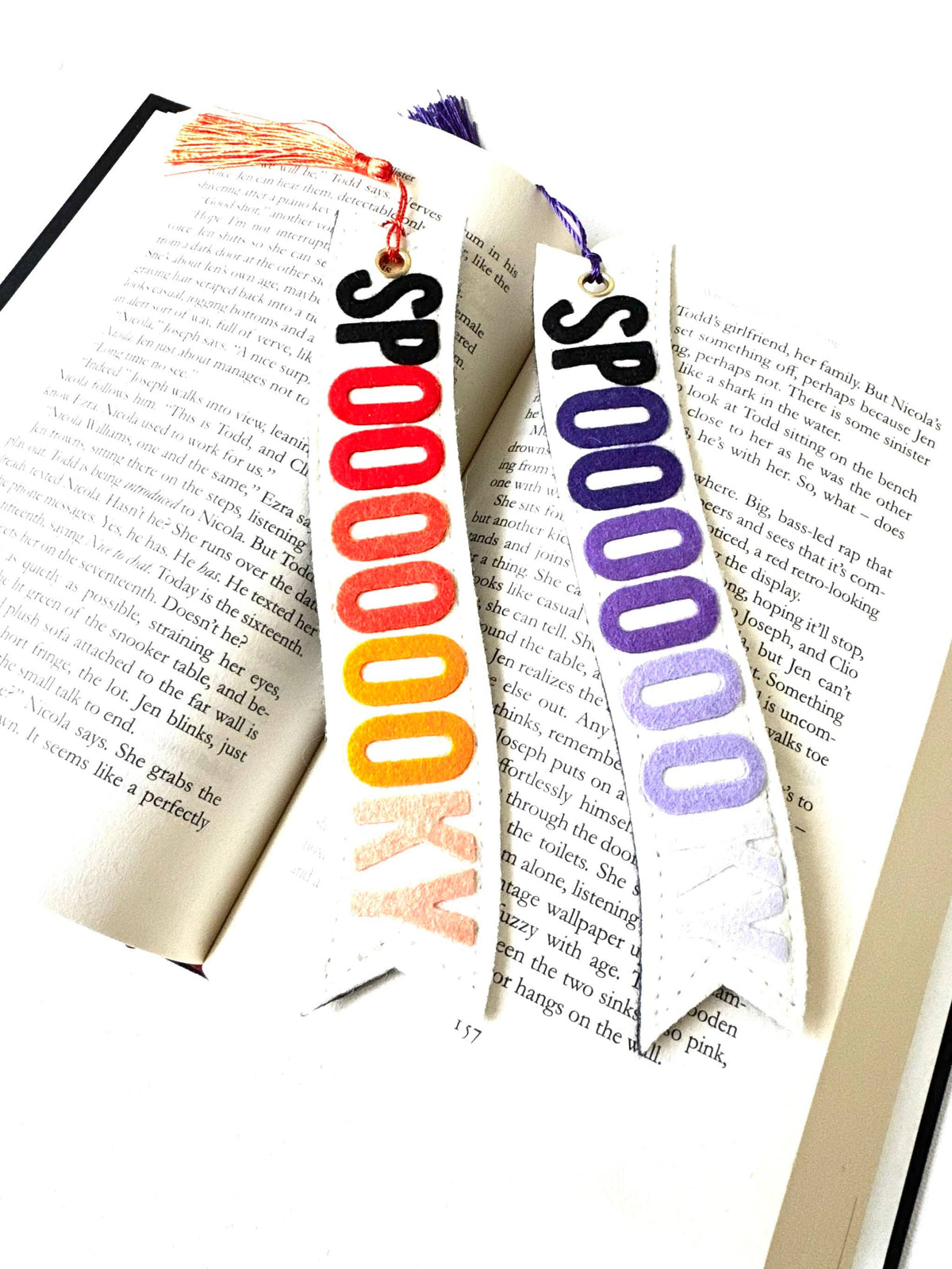 Halloween Spooky Felt Bookmark