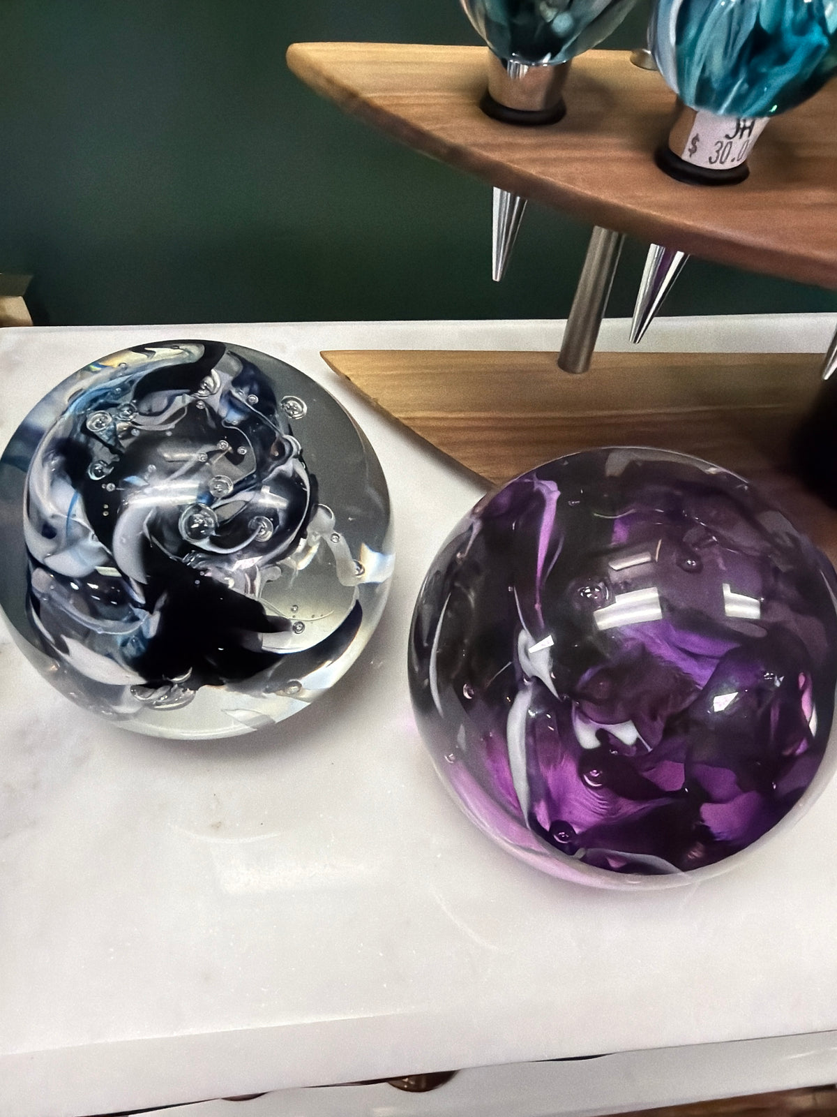 Glass orbs