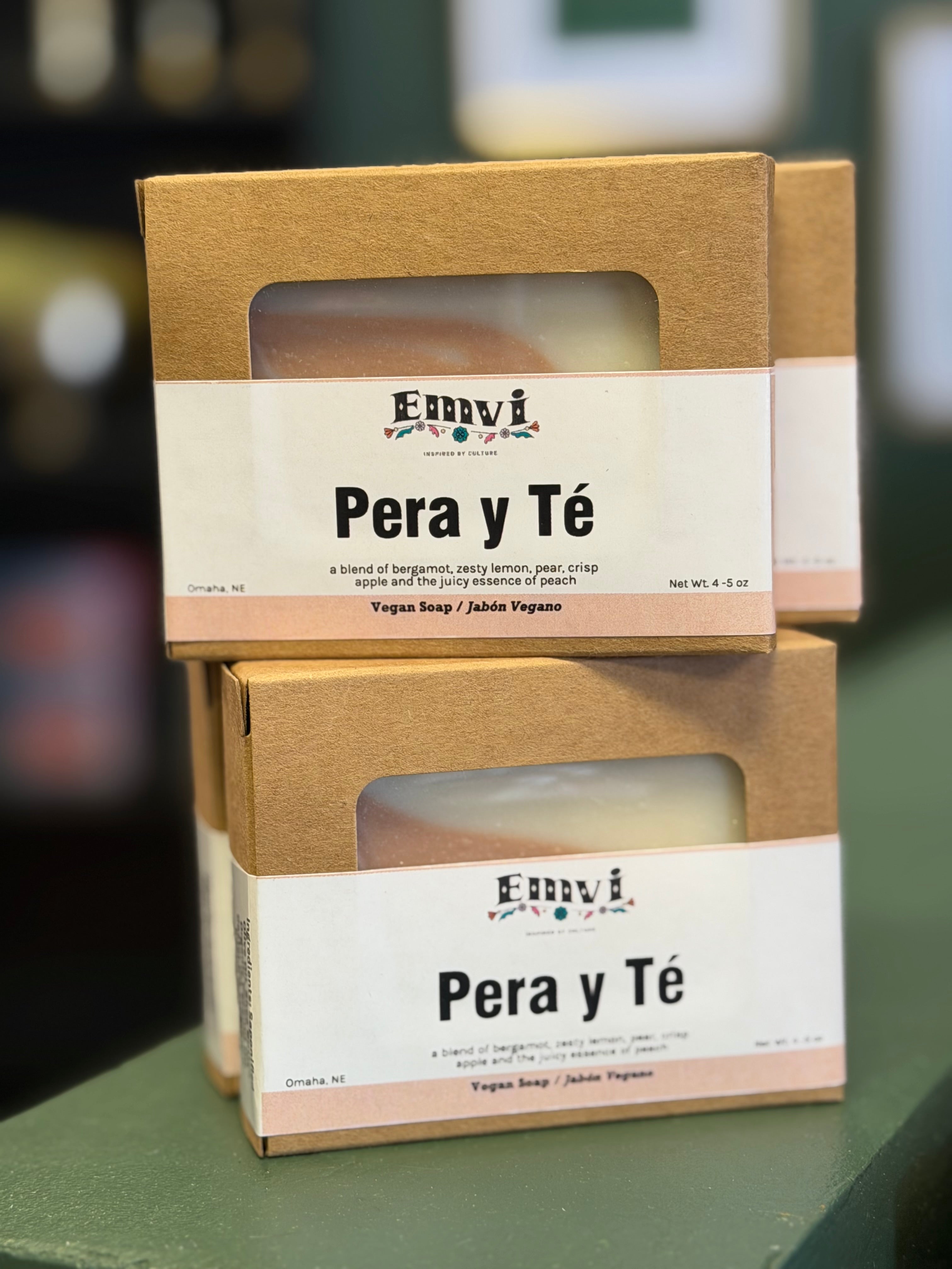 Pera y Te Vegan Soap