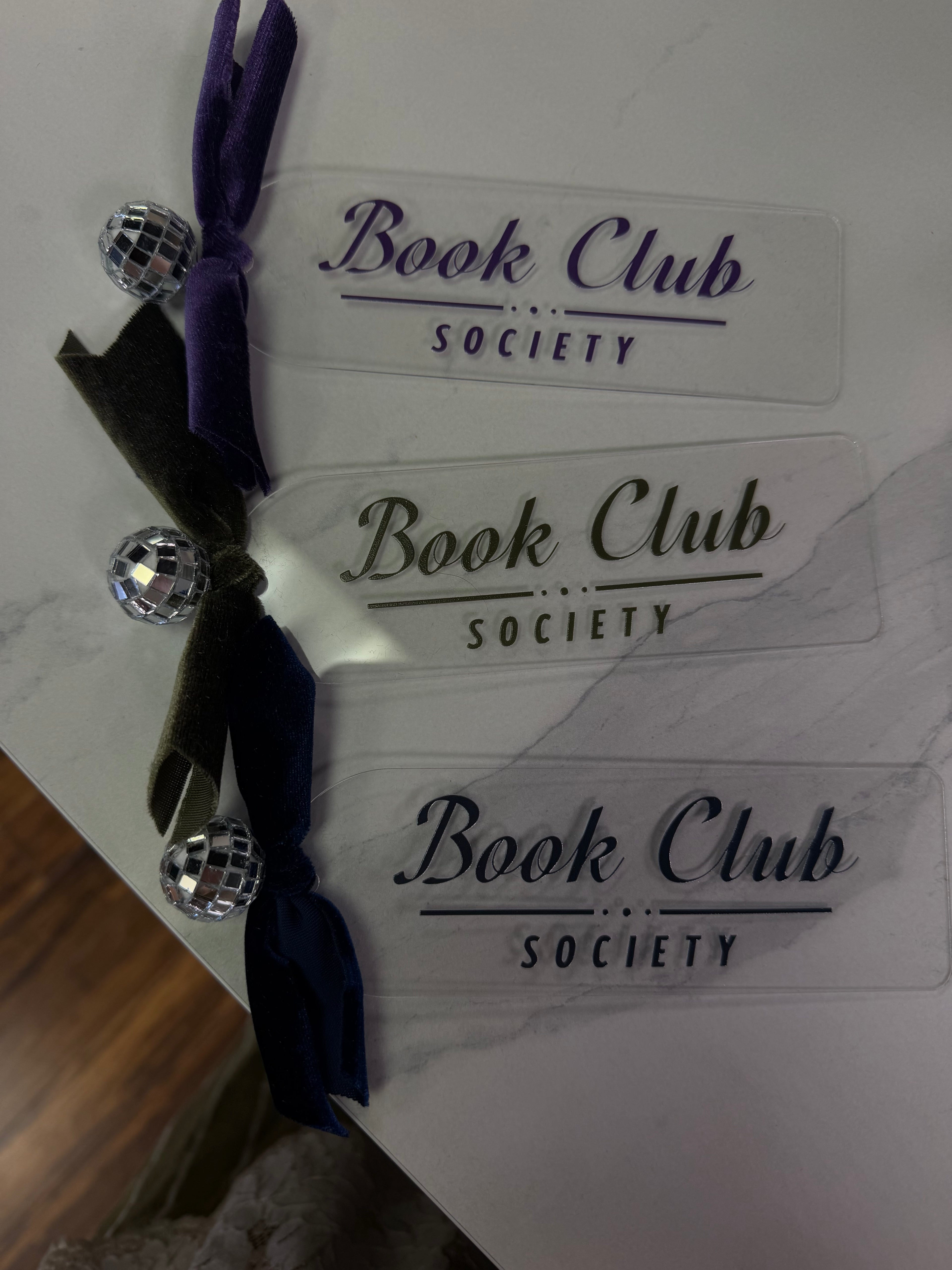 Disco Book Club Society Bookmark