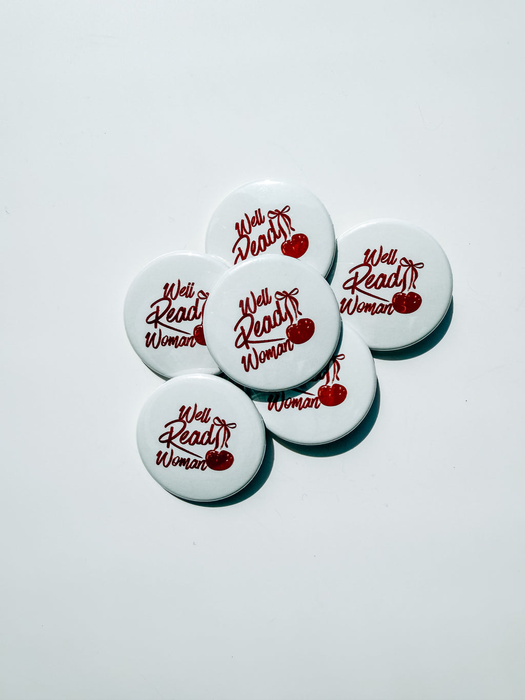 Well Read Woman Button