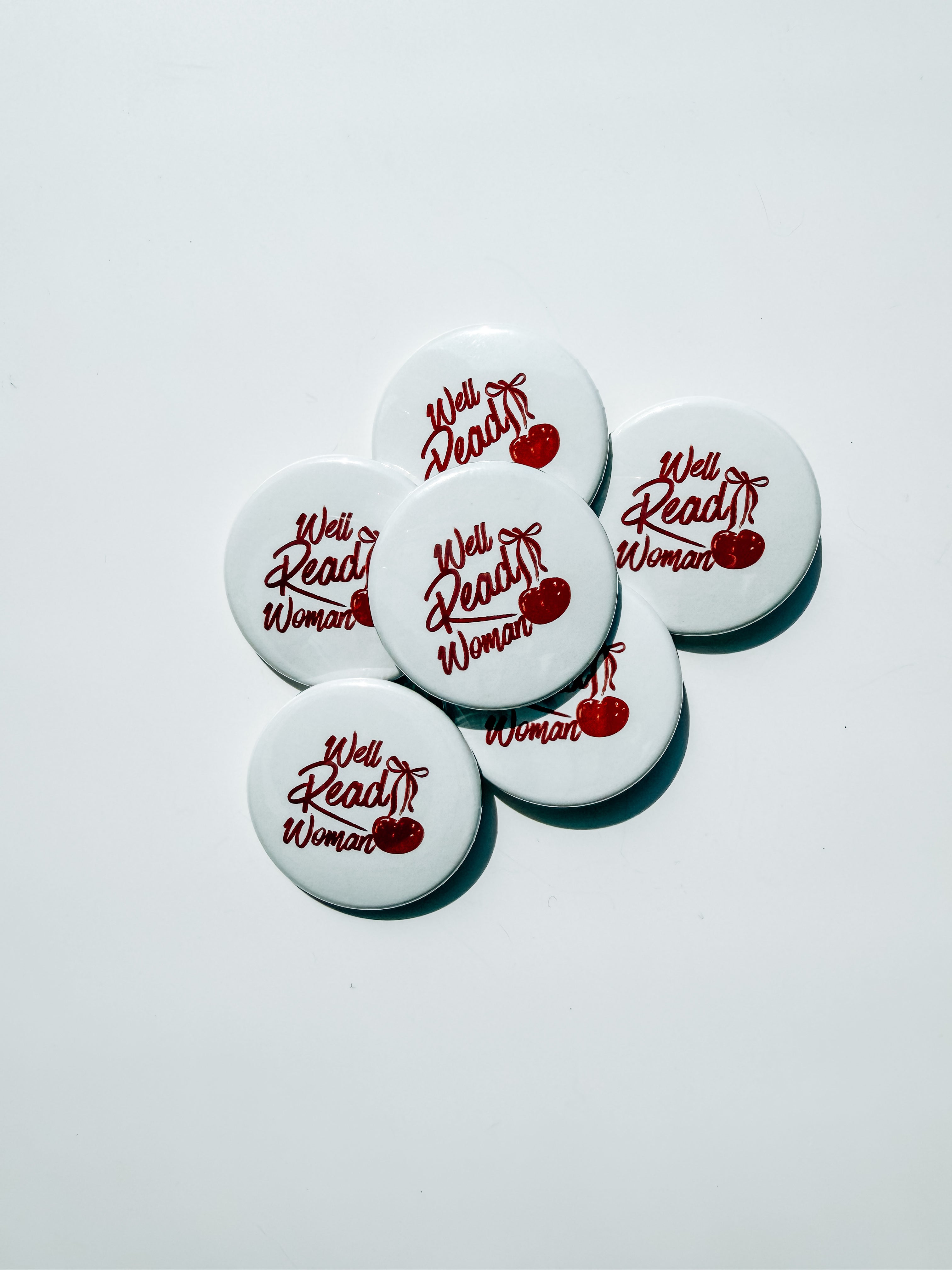 Well Read Woman Button