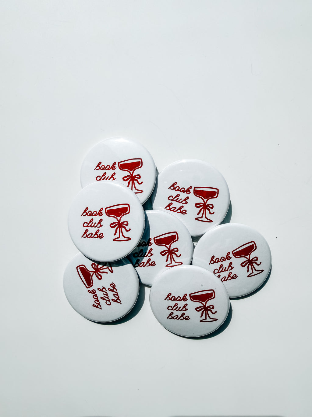 Book Club Babe Button