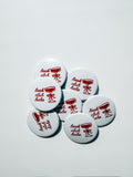 Book Club Babe Button