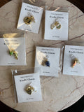 Kindle charm, set of 2 charms