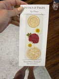 Strawberry lemon bookmark