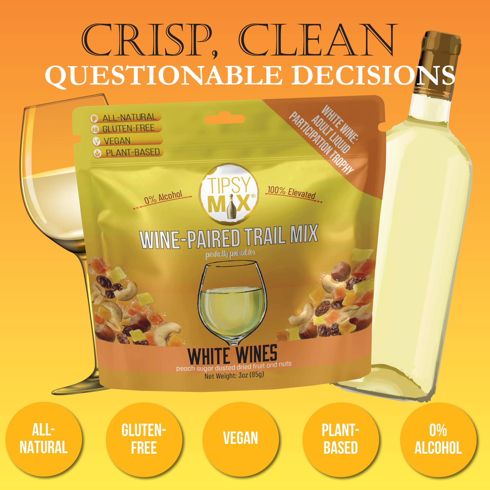 Wine-Paired Trail Mix - White Wines
